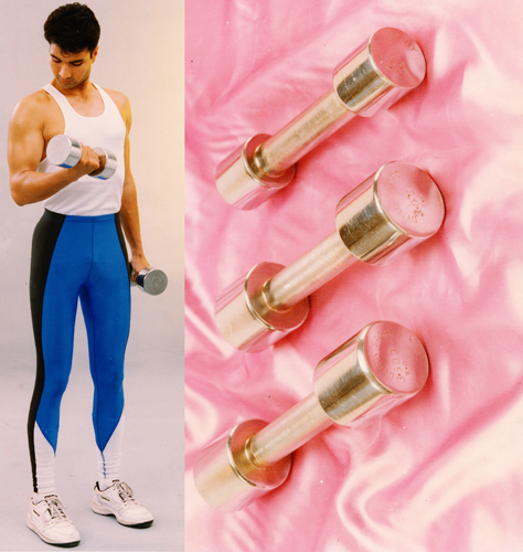 0018CHROME STEEL DUMBELLS