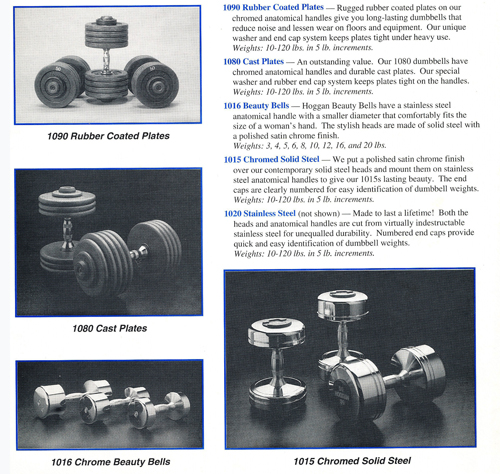 0020DELUXE STEEL DUMBELLS