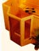 005 FRONT & TOP VIEW OF SAUNA